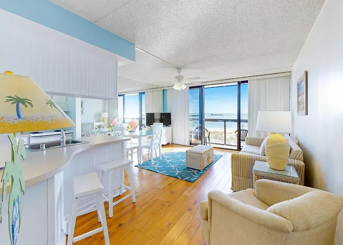 Joyful Beachfront With Balcony Pools Gym Game & Ac Holiday home Ocean City